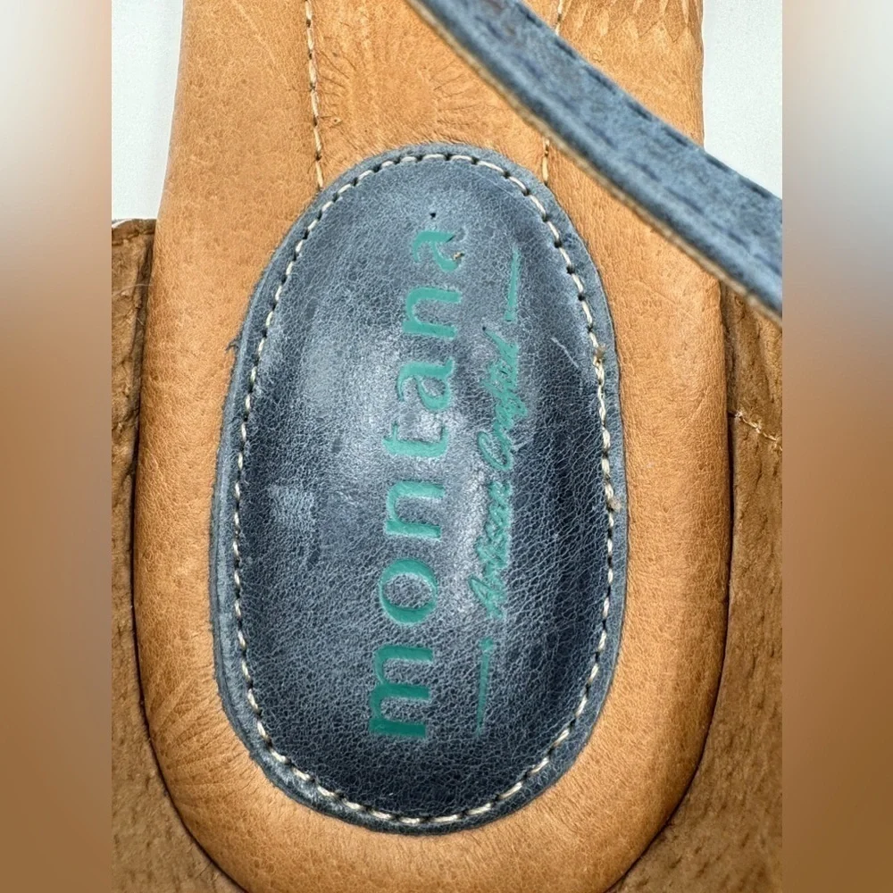 Montana Artisan Crafted Woven Leather Sandals